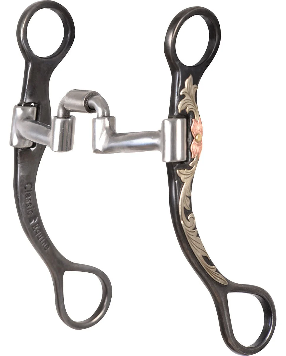 Classic Equine Low Port Barrel Bit - Healthber