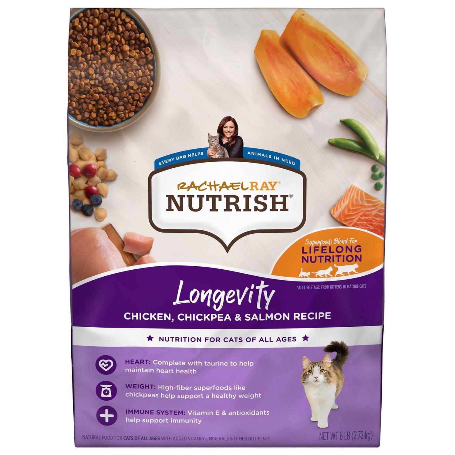 Rachael Ray Nutrish Longevity Dry Cat Food - Healthber