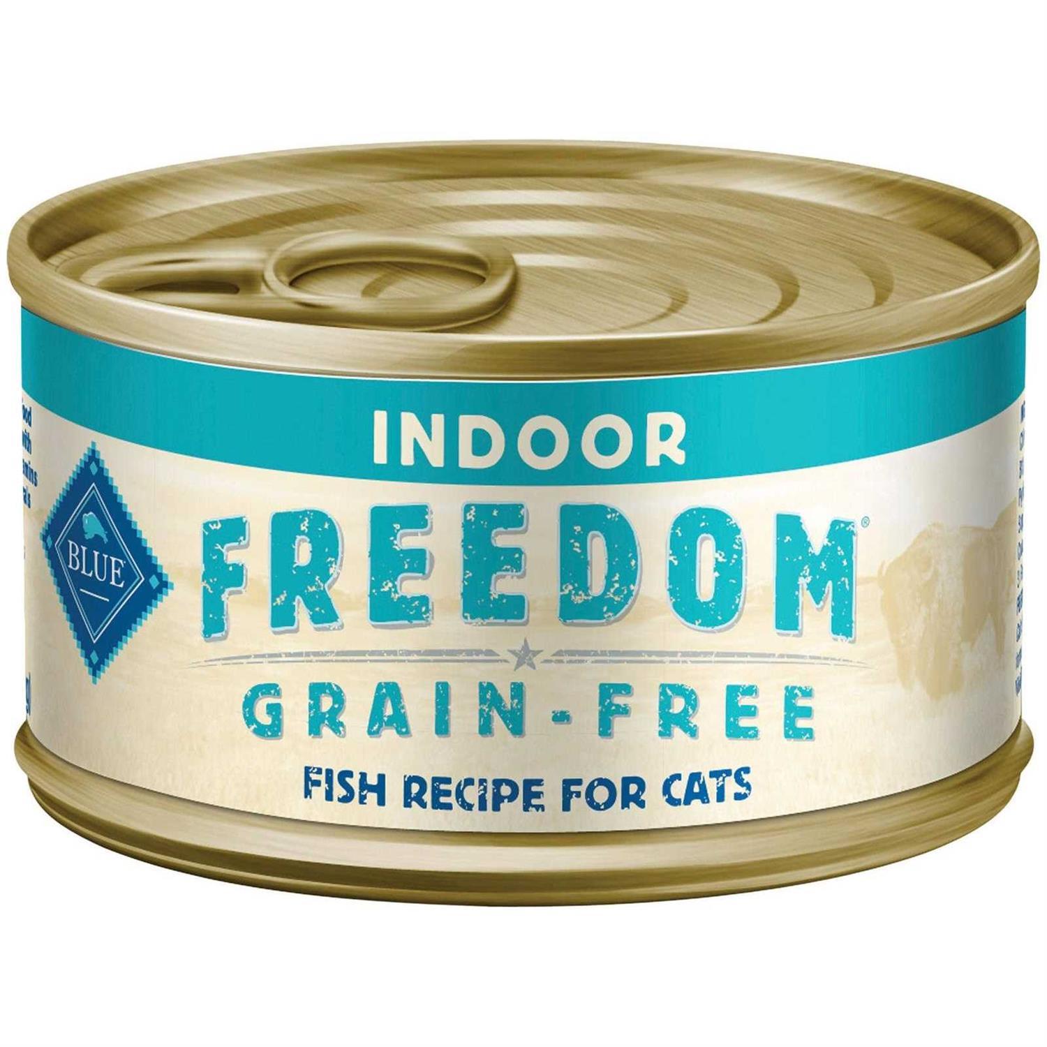 Blue Buffalo Freedom Grain-Free Indoor Canned Cat Food - Healthber