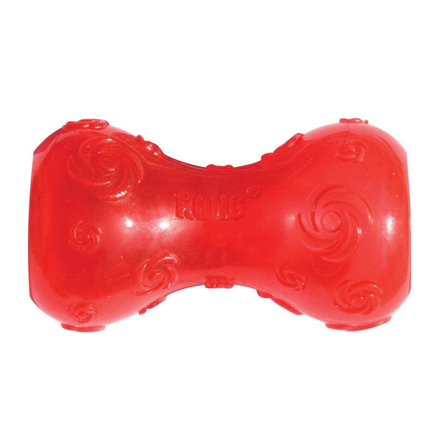 KONG Squeezz Dumbbell Dog Toy - Healthber