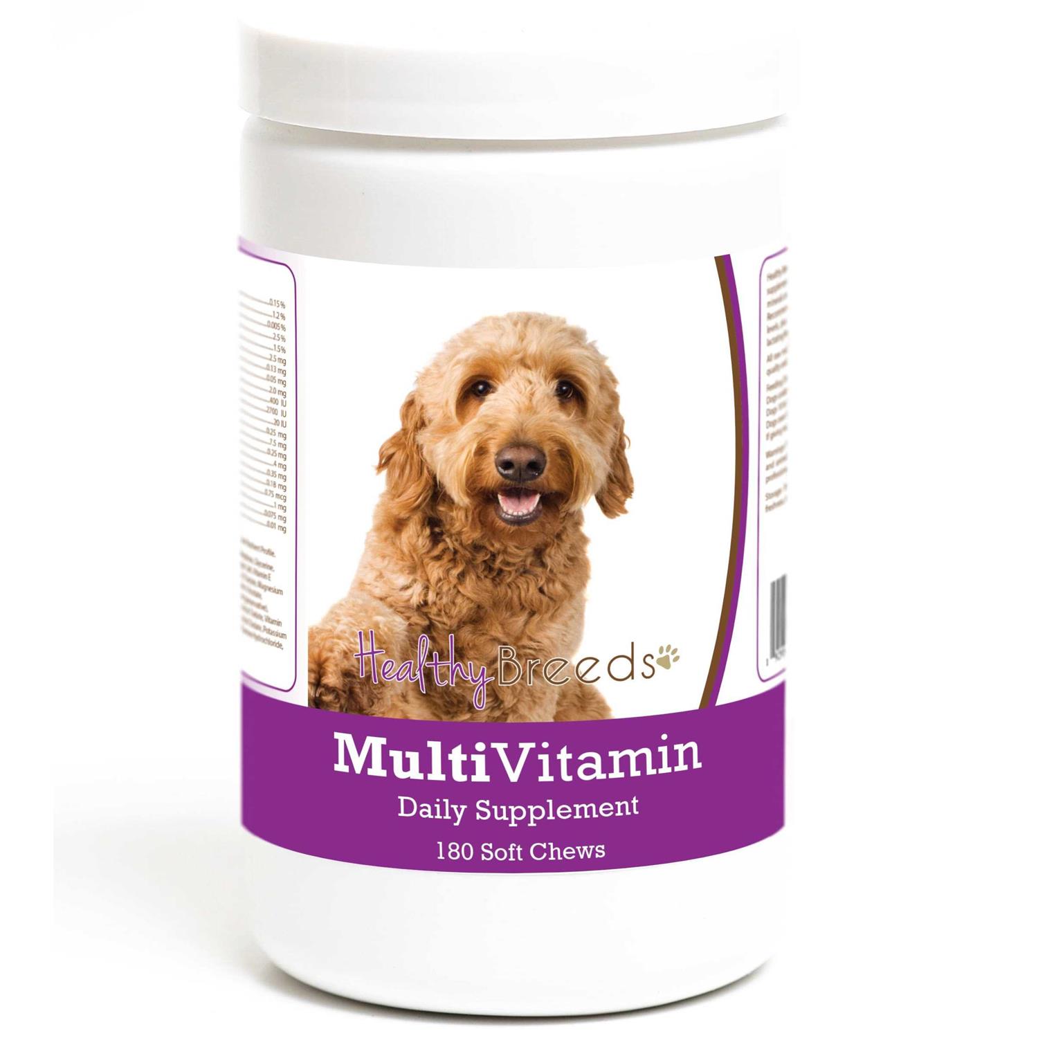 Healthy Breeds Multivitamin Soft chew for Dogs 180 count - Healthber