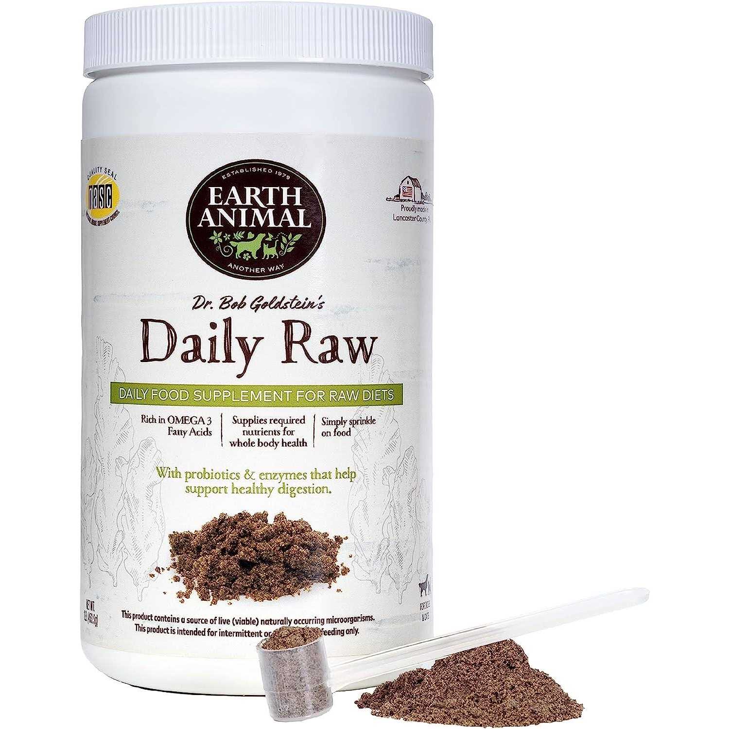 Earth Animal Daily Raw Supplement - Healthber