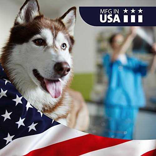 VetWELL Ketoconazole Chlorhexidine Skin Infections Growths Abrasions Acne & Hot Spots Oatmeal & Aloe Mint Scent Medicated Dog & Cat Shampoo - Healthber
