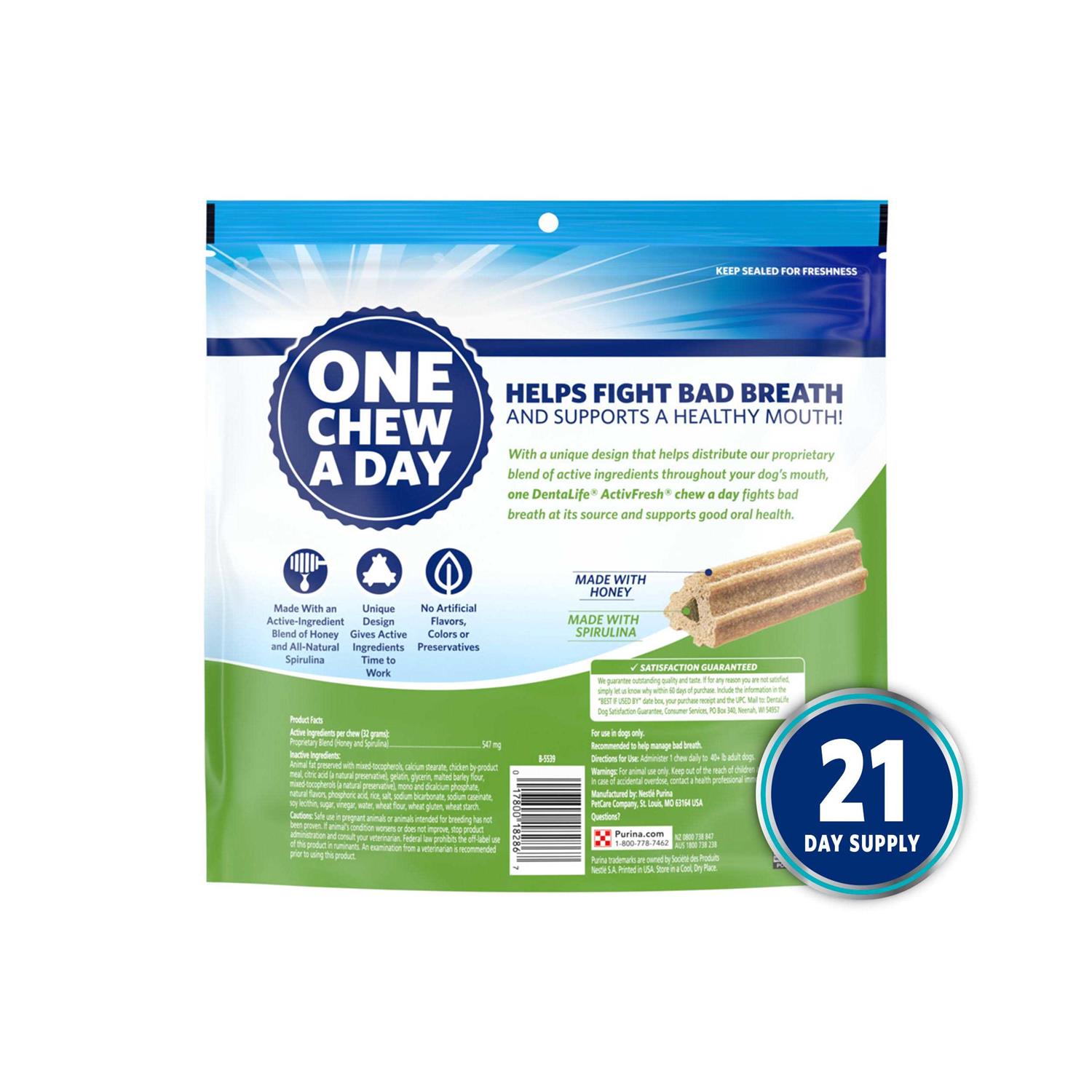 Purina DentaLife Dental Dog Chews - Healthber