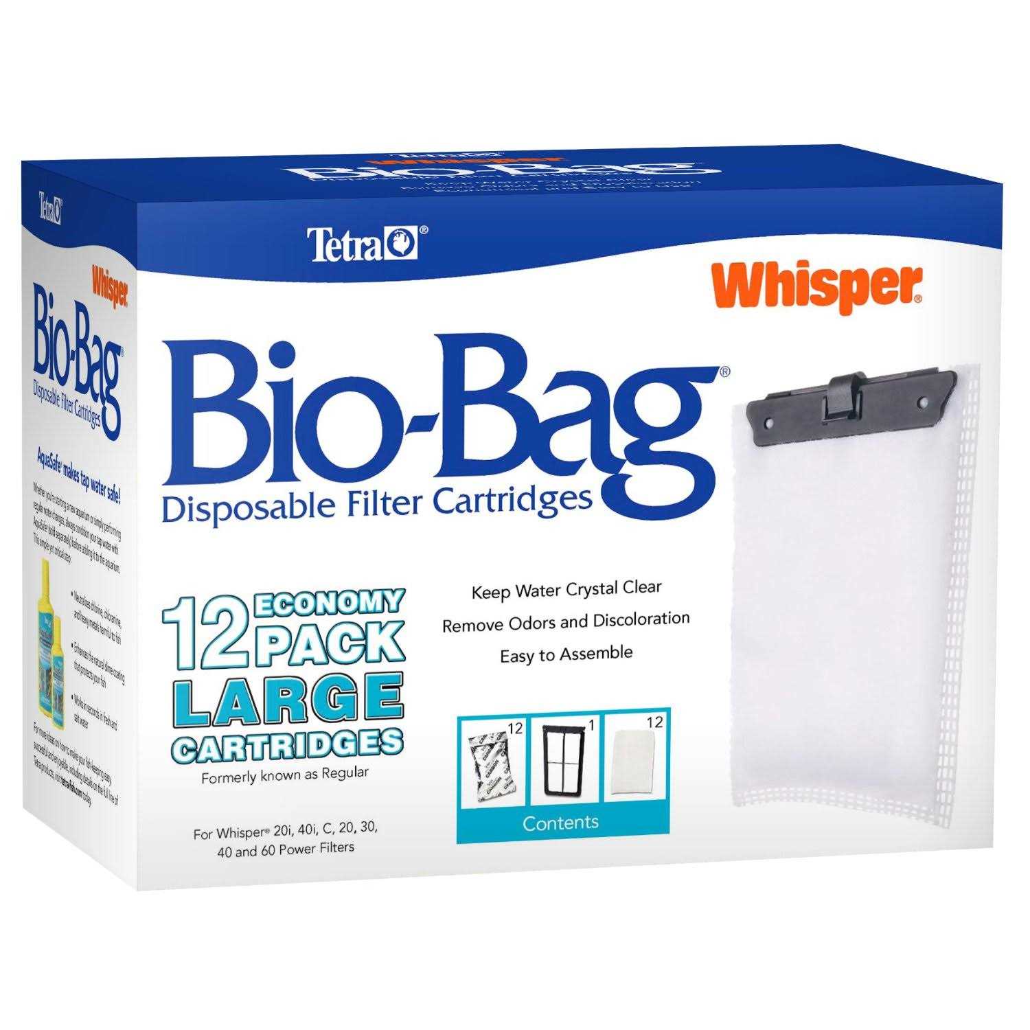 Tetra Filter Cartridges Whisper Bio-Bag - Healthber