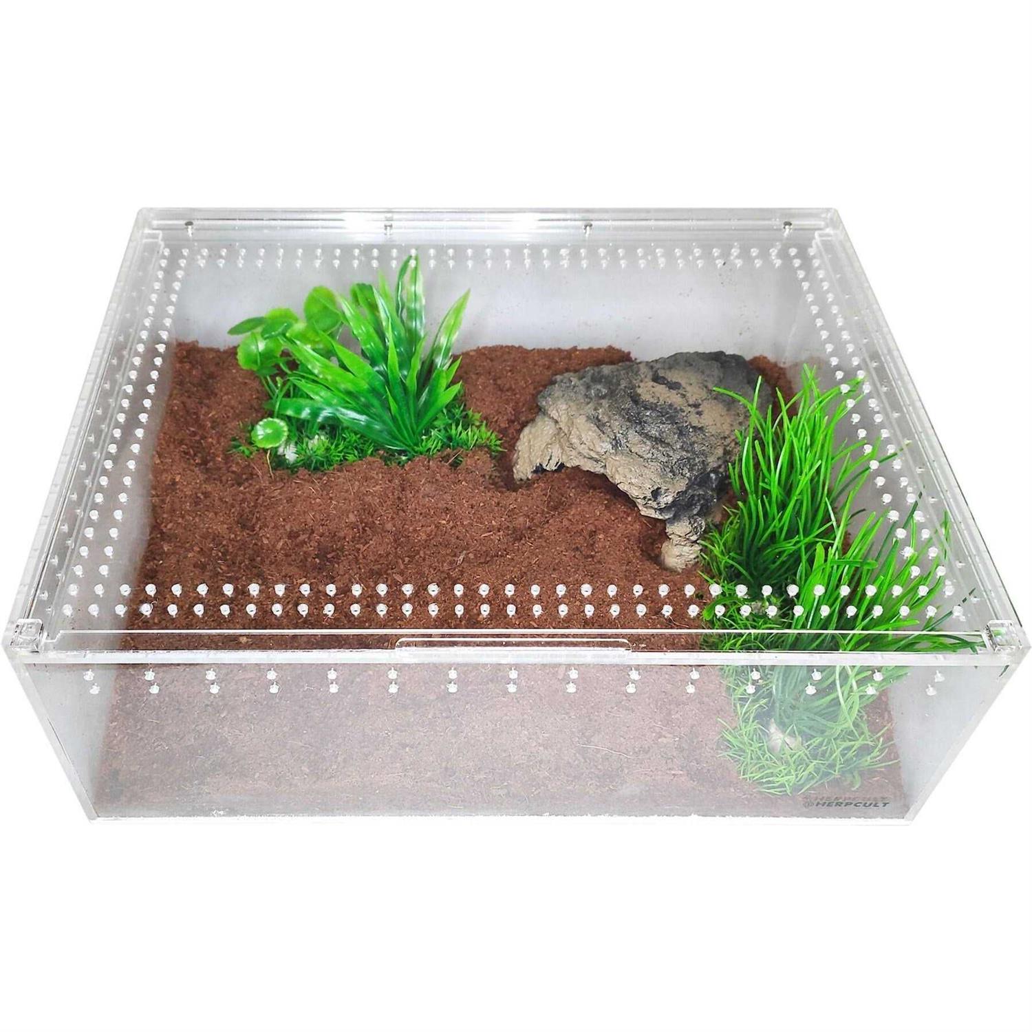 Herpcult Acrylic Insect & Reptile Terrarium - Healthber