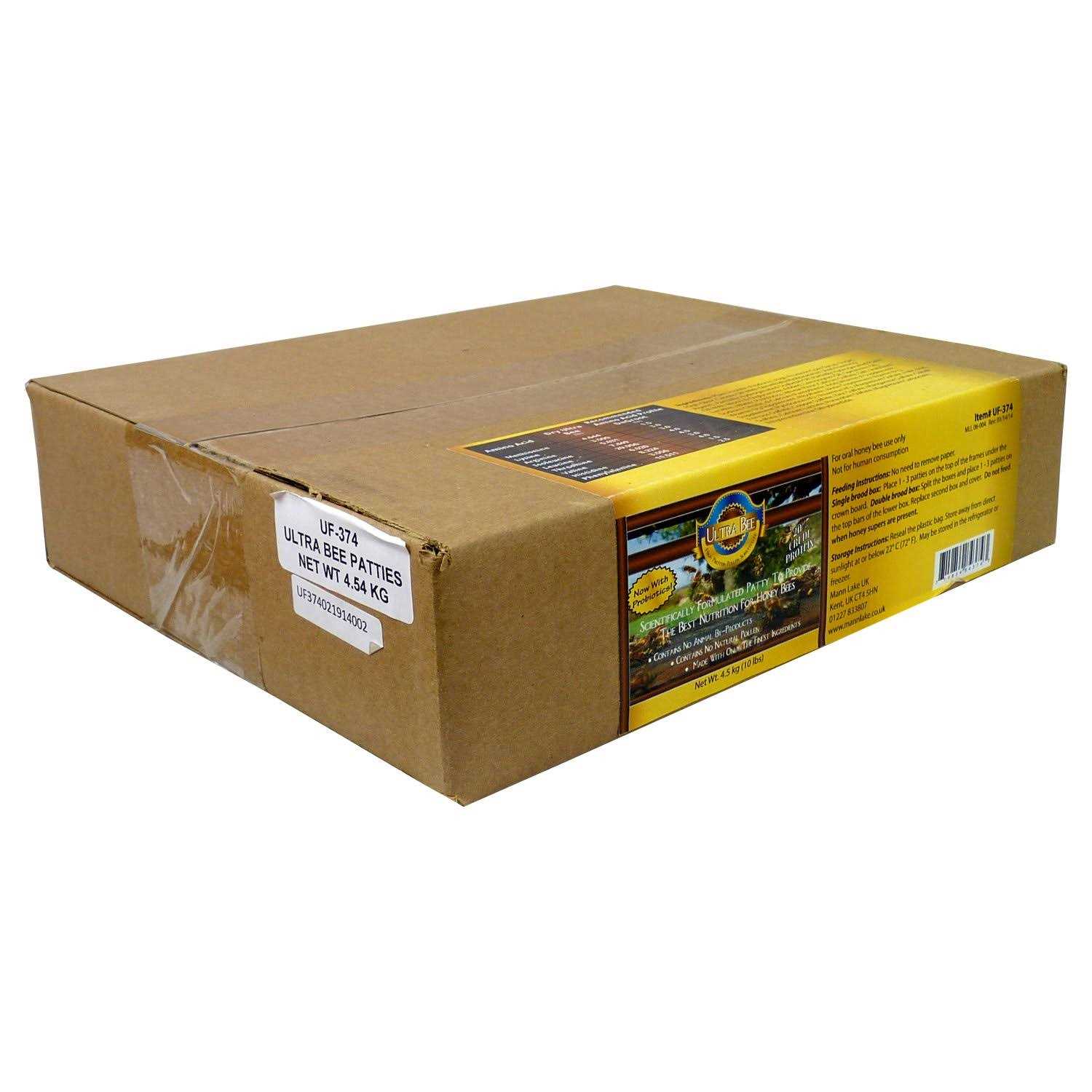 Mann Lake FD374 Ultra Bee Patties - Healthber