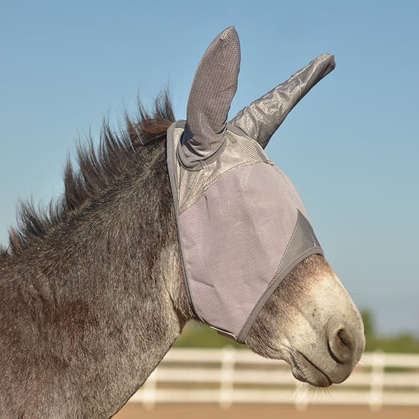 Cashel Crusader Fly Mask with Mule Ears - Healthber