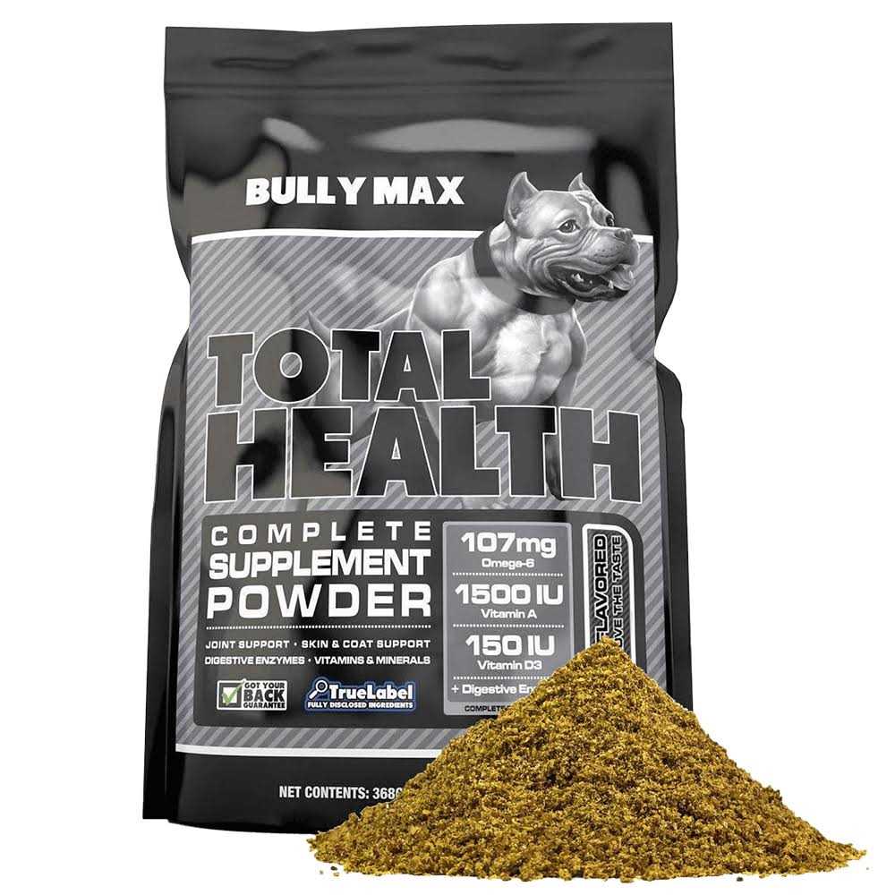 Bully Max 7-in-1 Dog Supplement 7 Powerful Health Benefits - Healthber