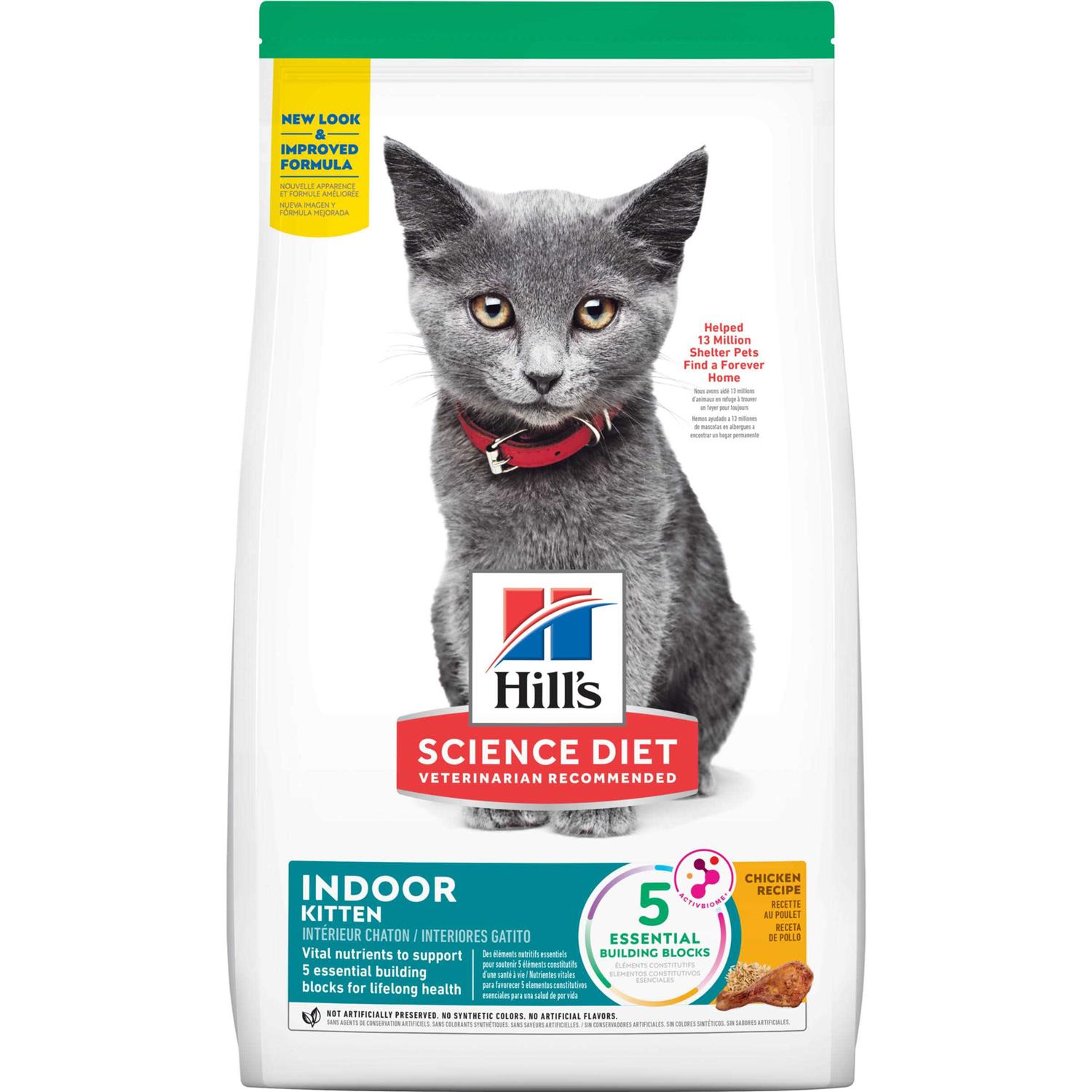 Hill’s Science Diet Indoor Kitten Dry Cat Food - Healthber