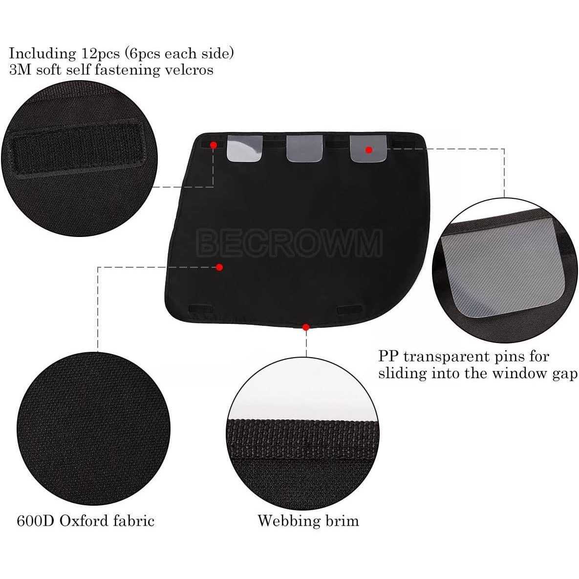 petpetssmart 2 Packs Waterproof Pet Car Door Cover Anti Scratch Vehicle Door Protector - Healthber