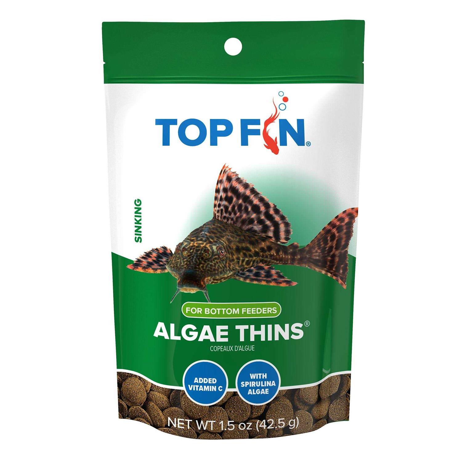 Top Fin Algae Thins Fish Food - Healthber