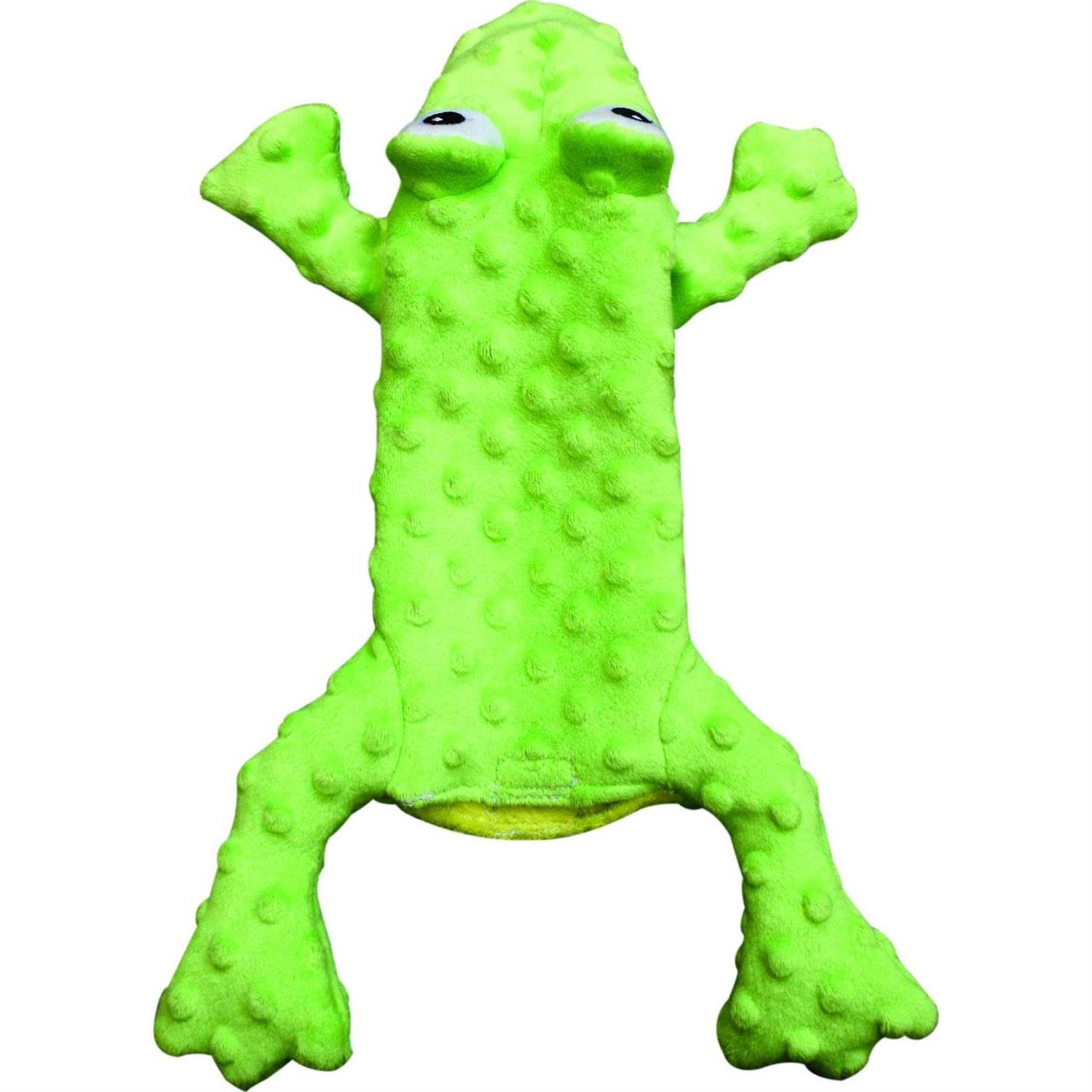 Skinneeez Dog Toy Extreme Stuffer Frog - Healthber