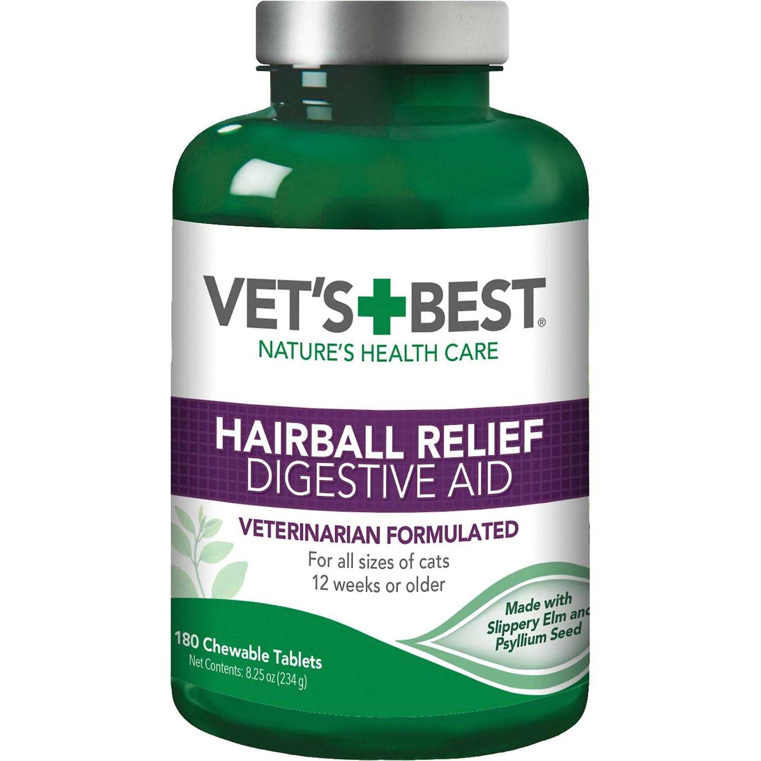 Vet’s Best Vets Best Cat Hairball Relief Digestive Aid - Healthber
