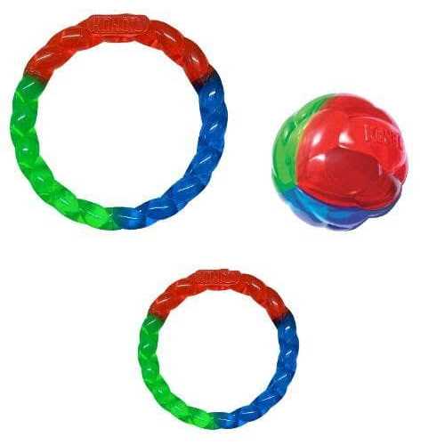 KONG Twistz Ball Dog Toy - Healthber