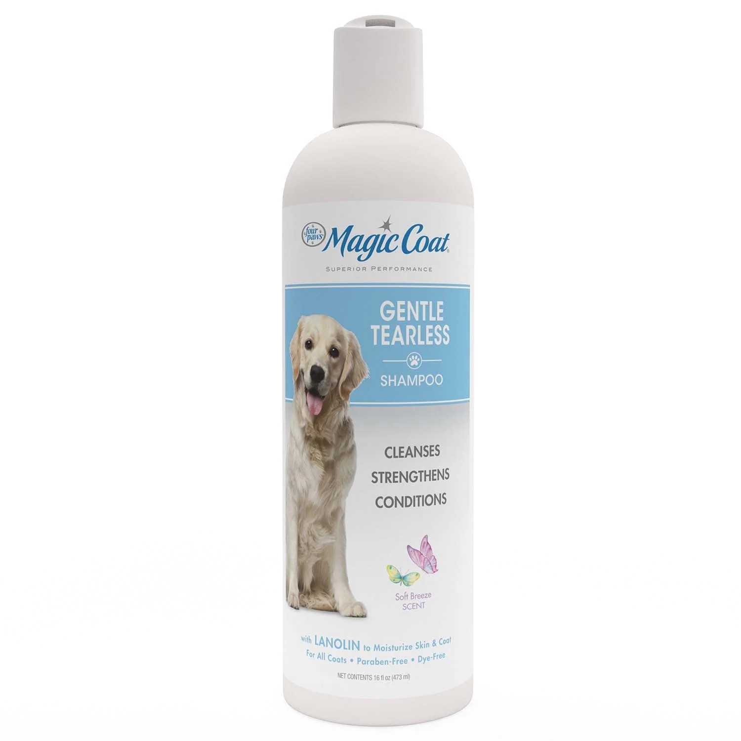 Magic Coat Gentle Tearless Dog Shampoo, 16 oz - Healthber