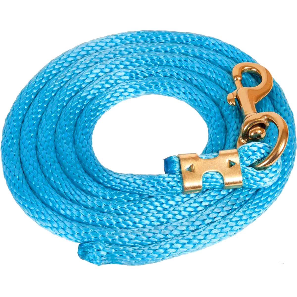 9'L Solid Color Poly Lead Rope (with Bolt Snap) from Mustang Mfg. - Healthber