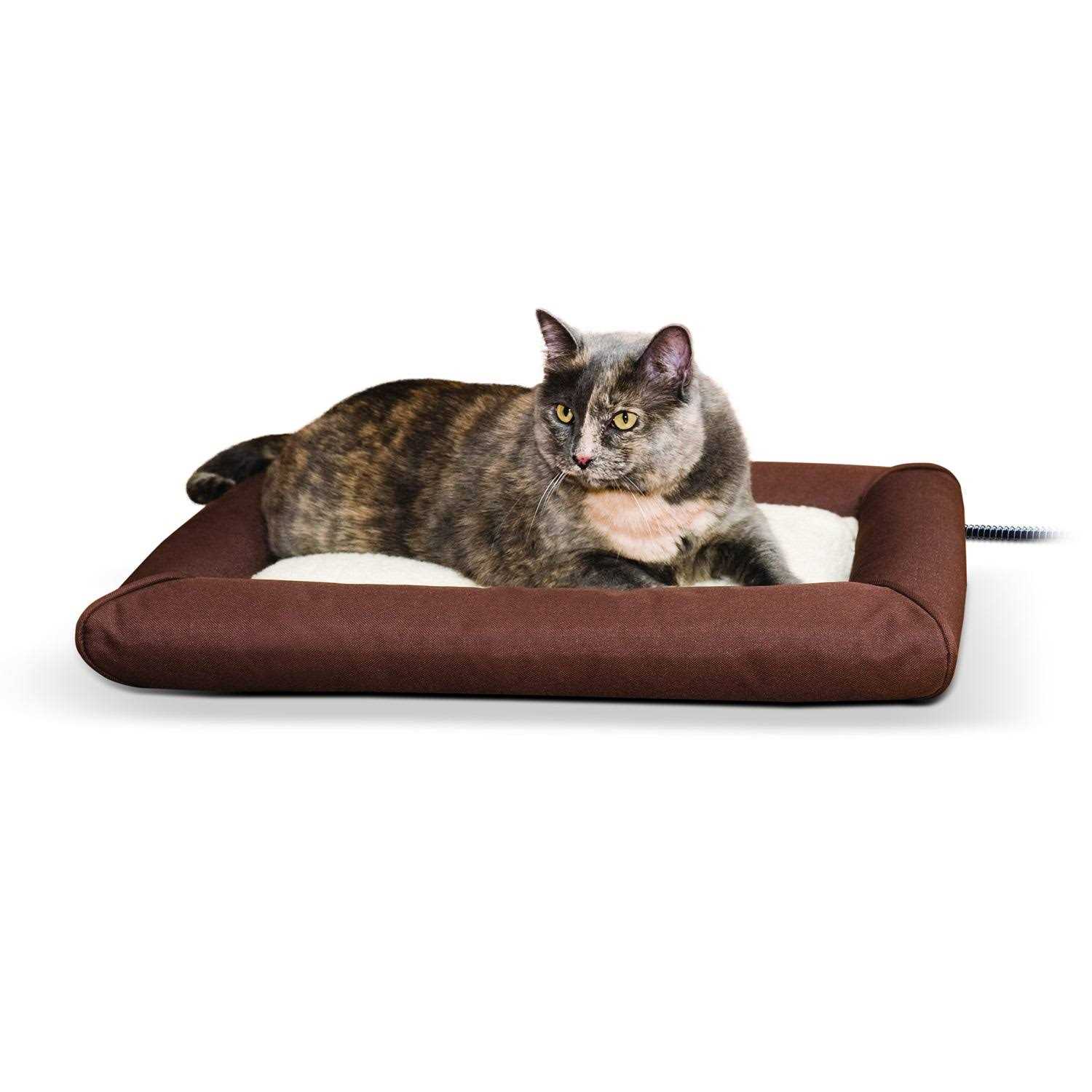 K&H Deluxe Lectro-Soft Outdoor Heated Pet Bed - Healthber