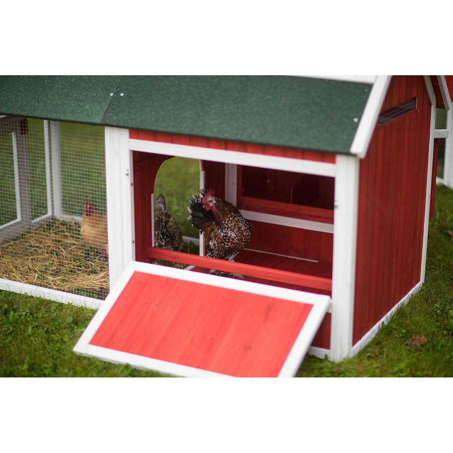 Prevue Pet Products Red Barn Chicken Coop - Healthber