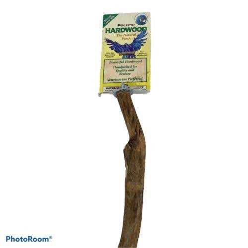 Polly’s Full Length Hardwood Bird Perch - Healthber