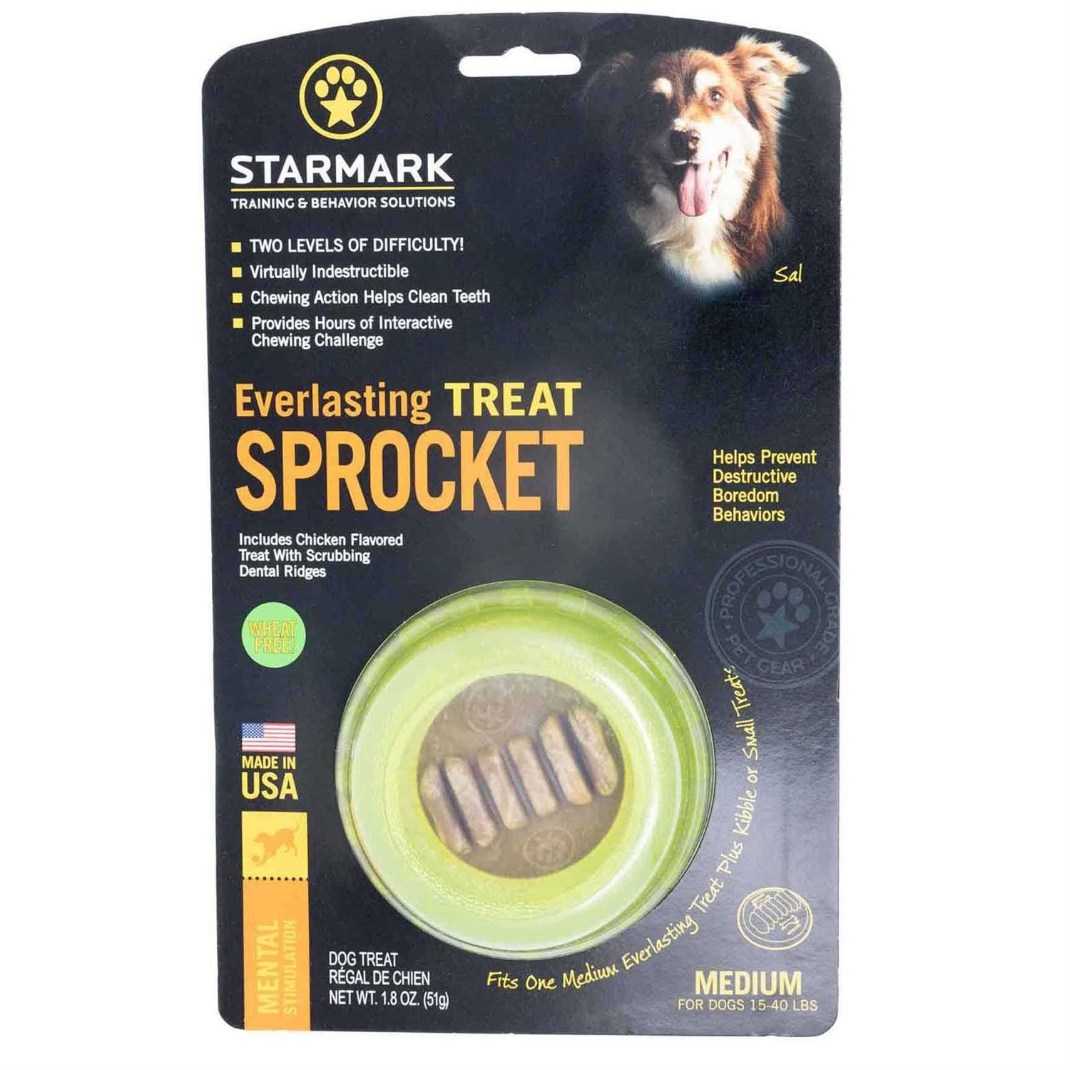Starmark Everlasting Sprocket Treat - Healthber