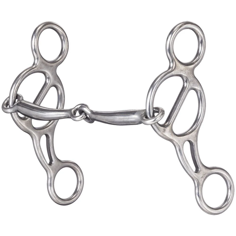Tough1 Short Shank Gag Snaffle - Healthber