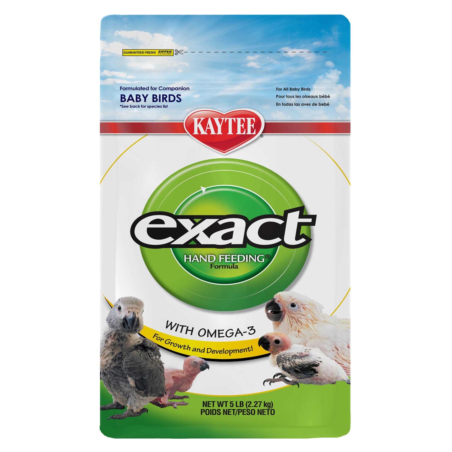 Kaytee Exact Hand Feeding Formula for Baby Birds - Healthber