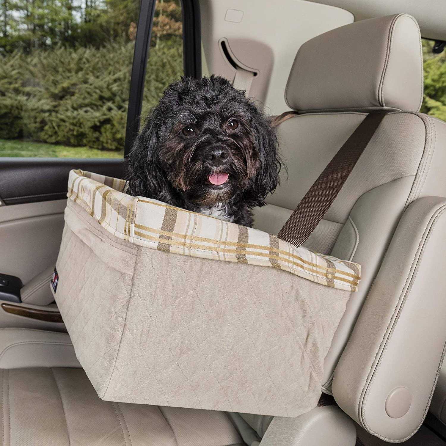 PetSafe Happy Ride Quilted Booster Seat - Healthber