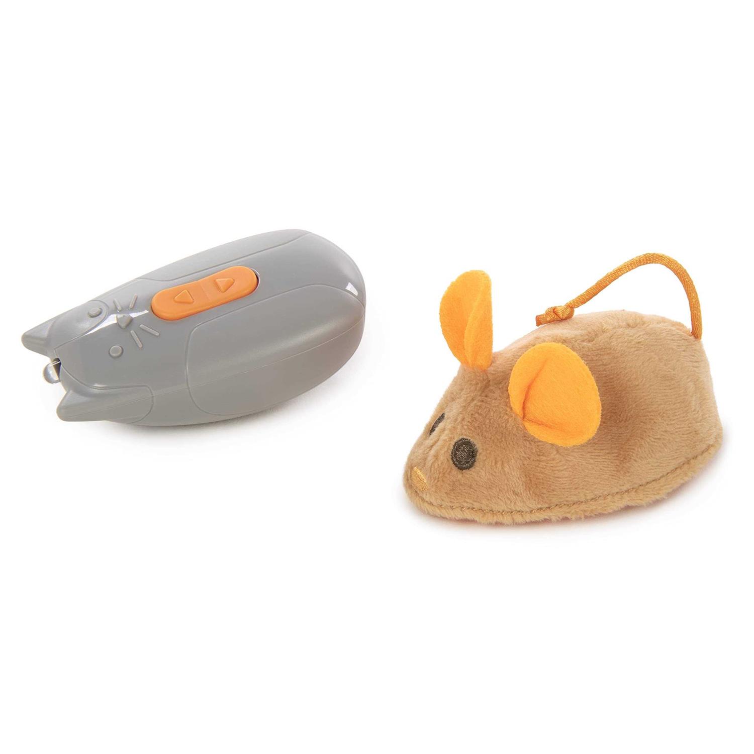 SmartyKat Race ‘N’ Chase Electronic Remote Control Mouse Cat Toy - Healthber