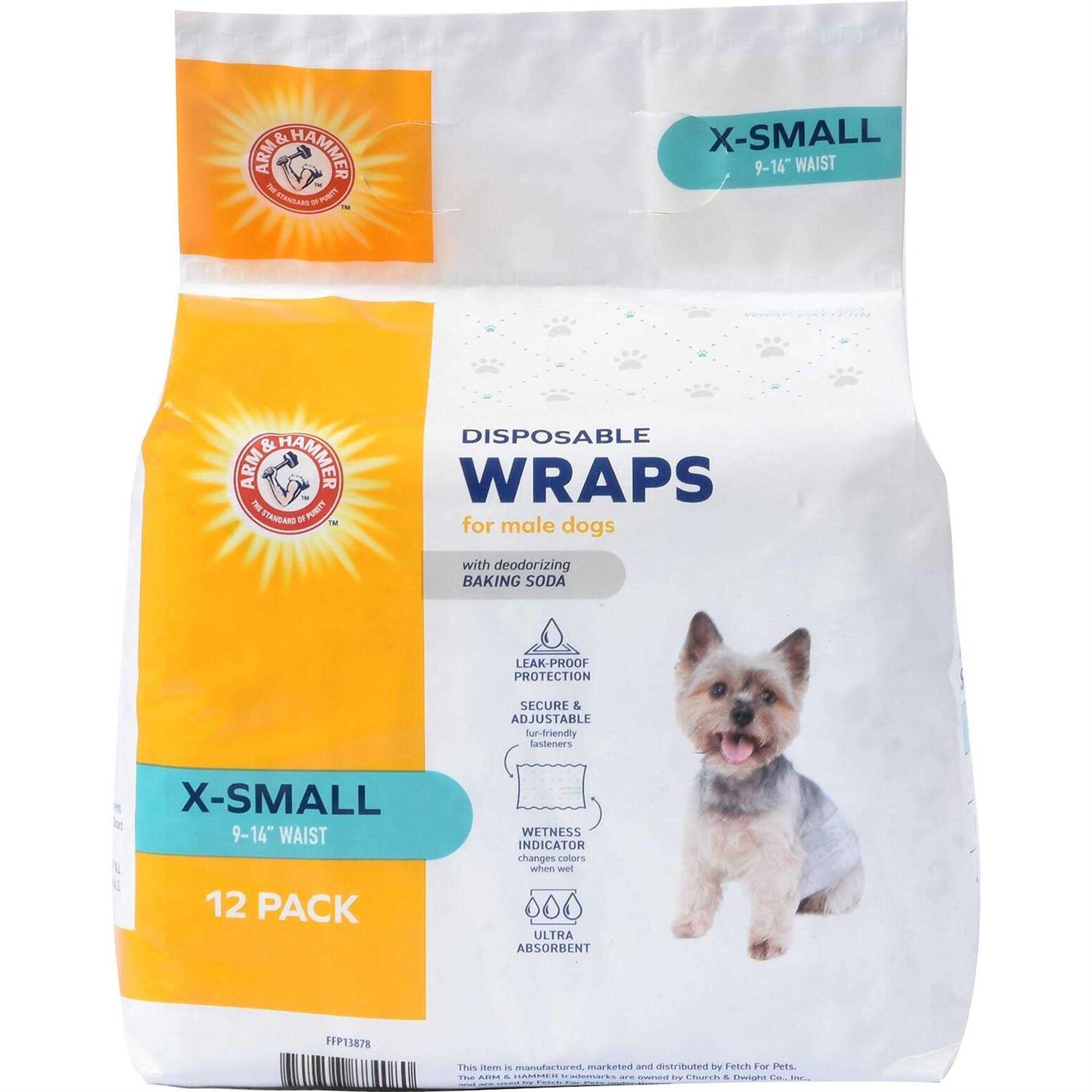 Arm & Hammer for Pets Male Dog Wraps 12 - Healthber