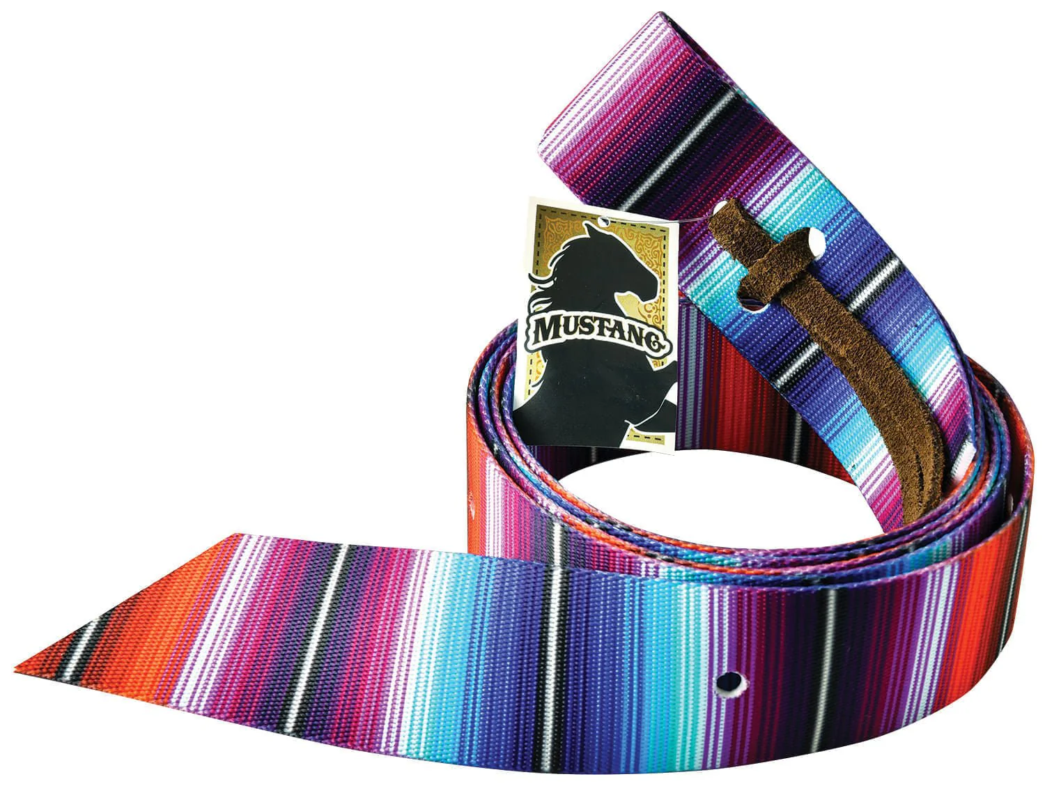 Mustang Pattern Print Nylon Tie Strap, 6' - Healthber