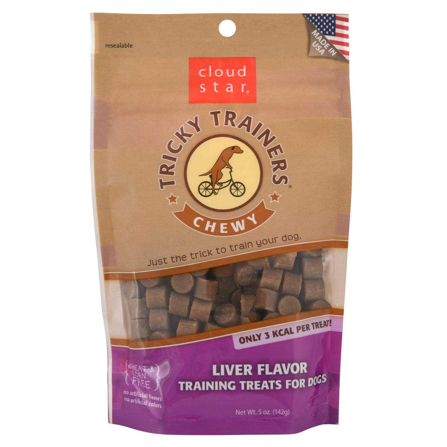 Cloud Star Chewy Tricky Trainers Dog Treats - Healthber