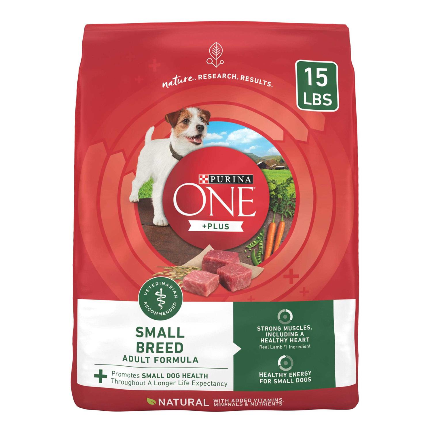 Purina ONE Plus Lamb & Rice Formula Small Breed Dry Dog Food - Healthber