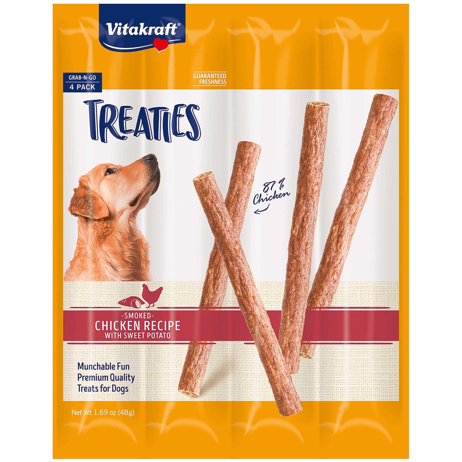 Vitakraft Treaties Smoked Chicken Dog Treats - Healthber
