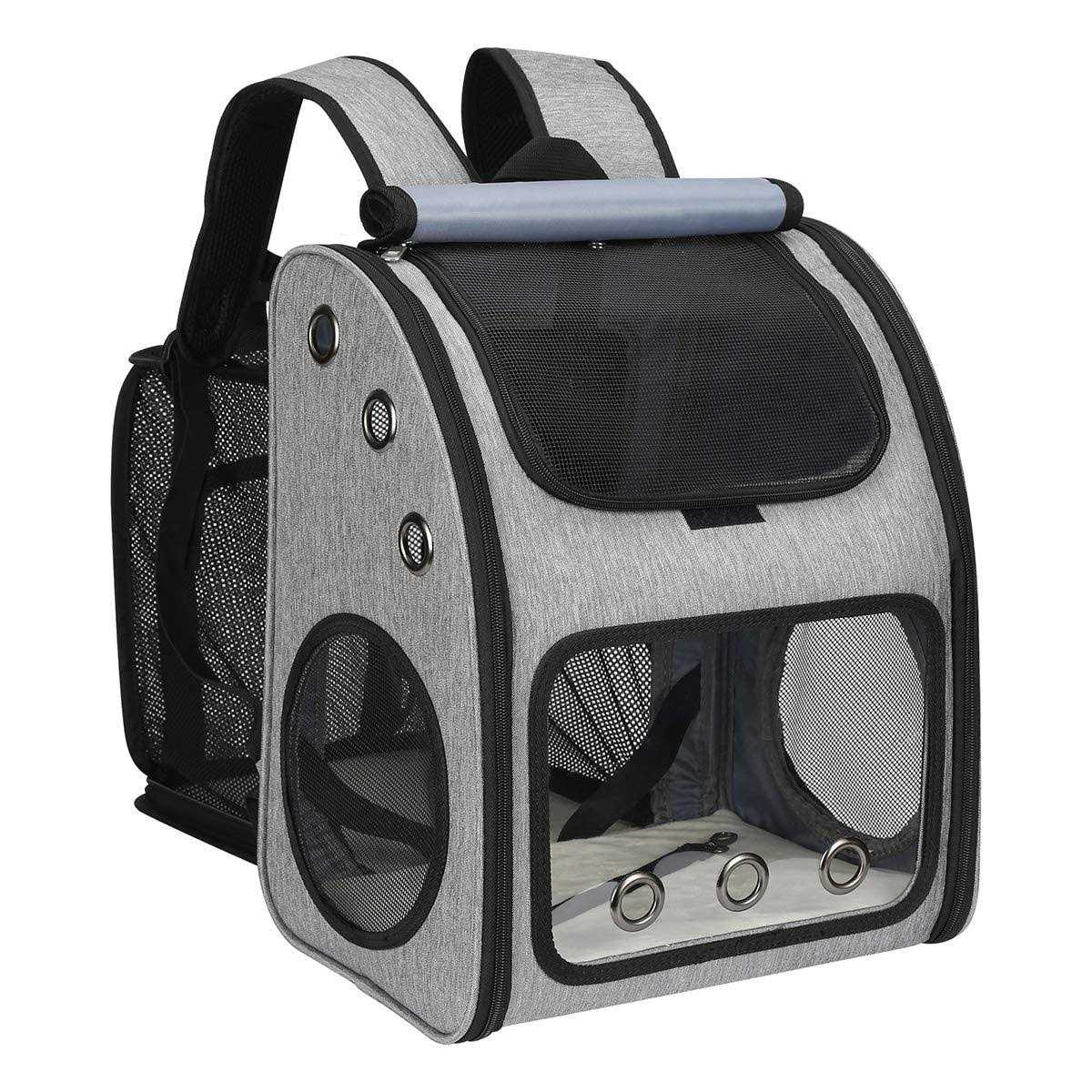 COVONO Expandable Pet Carrier Backpack for Cats, Dogs and Small Animals - Healthber
