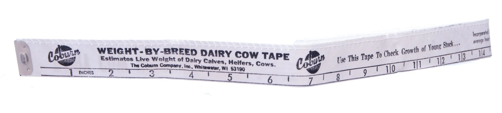 Dairy Cow Weigh Tape - Healthber