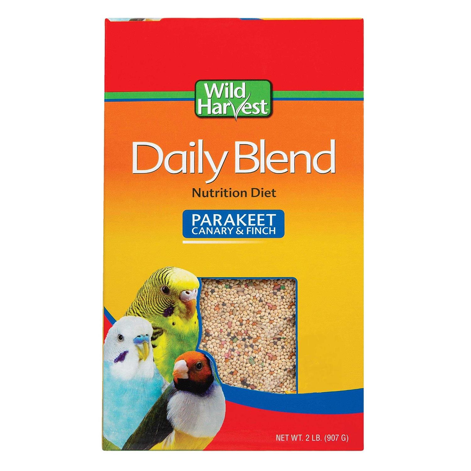 Wild Harvest Daily Blend Parakeet - Healthber
