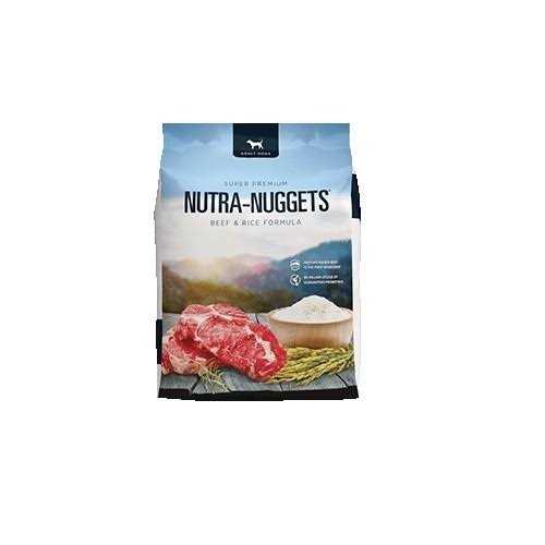 Nutra-Nuggets Super Premium Beef & Rice Dog Food - Healthber