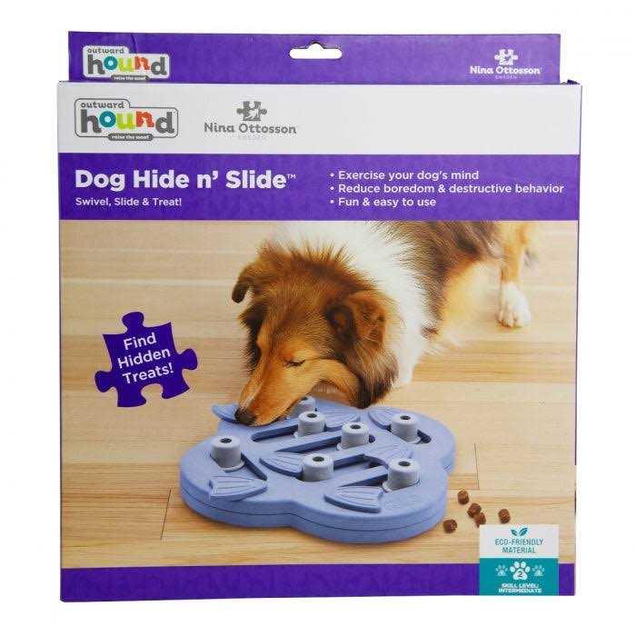 Outward Hound Hide N Slide Puzzle Dog Toy - Healthber