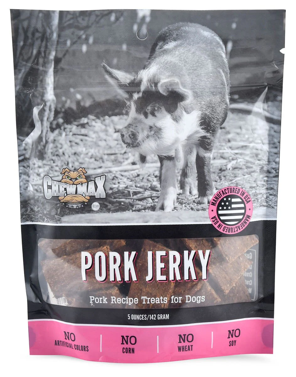 ChewMax Pork Jerky, 5 oz - Healthber