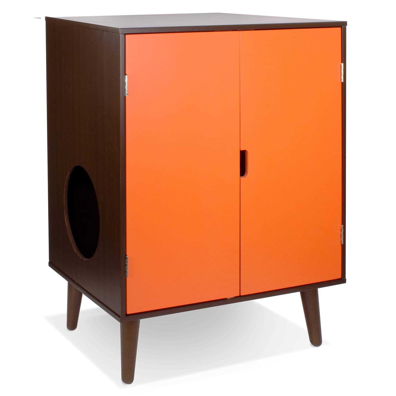 Penn-Plax Cat Walk Furniture Cat Enclosure Hide-Away Cabinet - Healthber