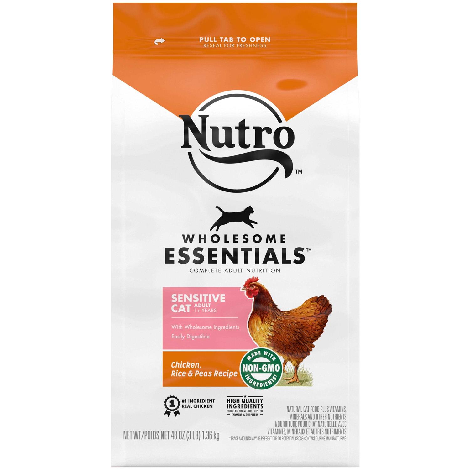 Nutro Wholesome Essentials Brown Rice Cat Food - Healthber