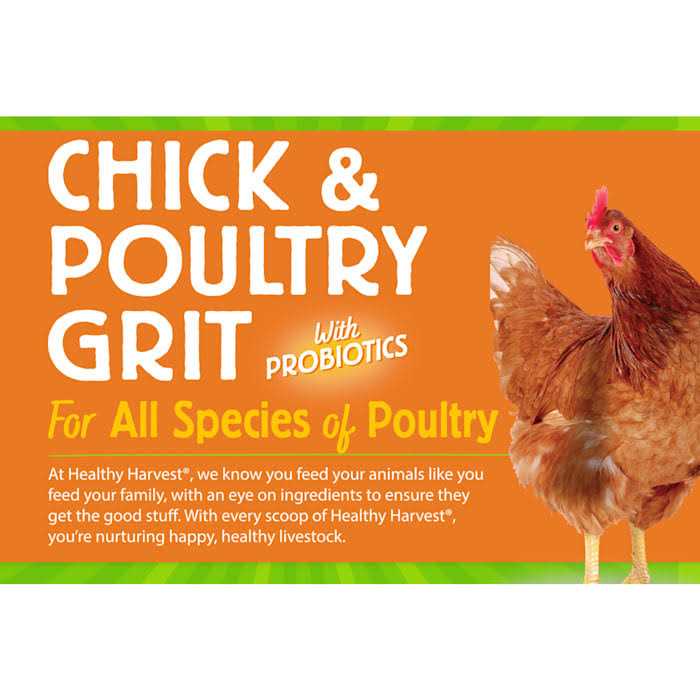 Healthy Harvest Chick & Poultry Grit - Healthber