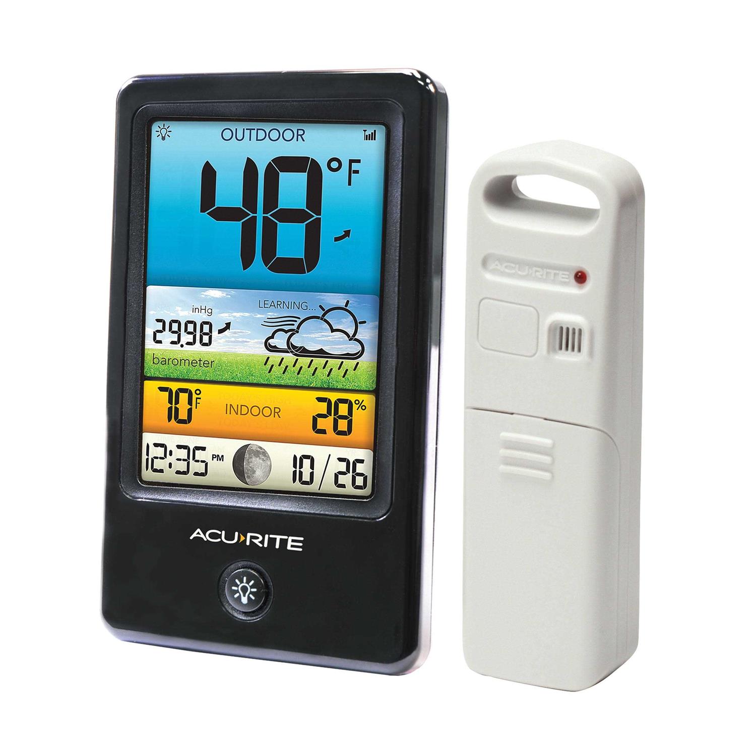 Acurite Wireless Color Forecaster with Temperature & Humidity - Healthber