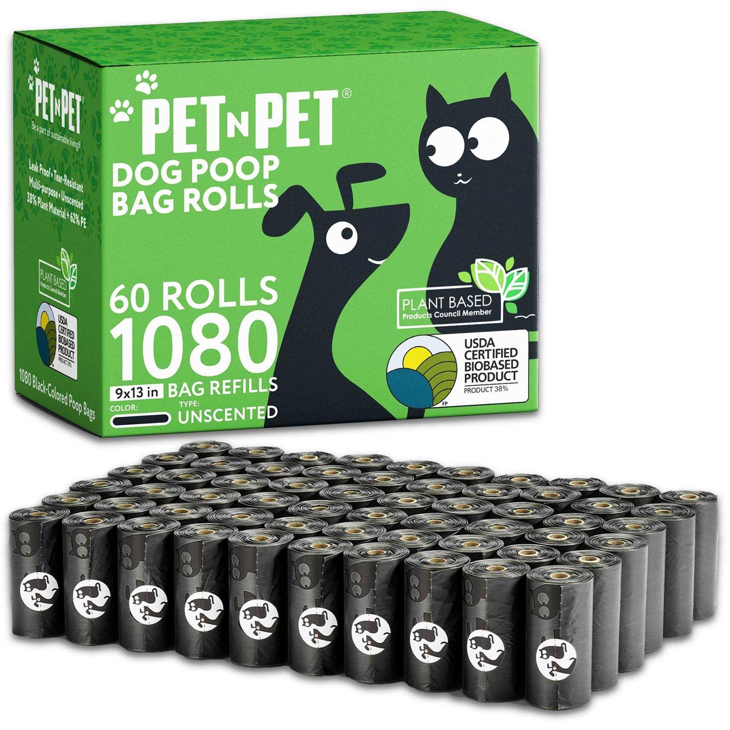 Pet N Pet Poop Bags for Dogs Dog Poop Bag - Healthber