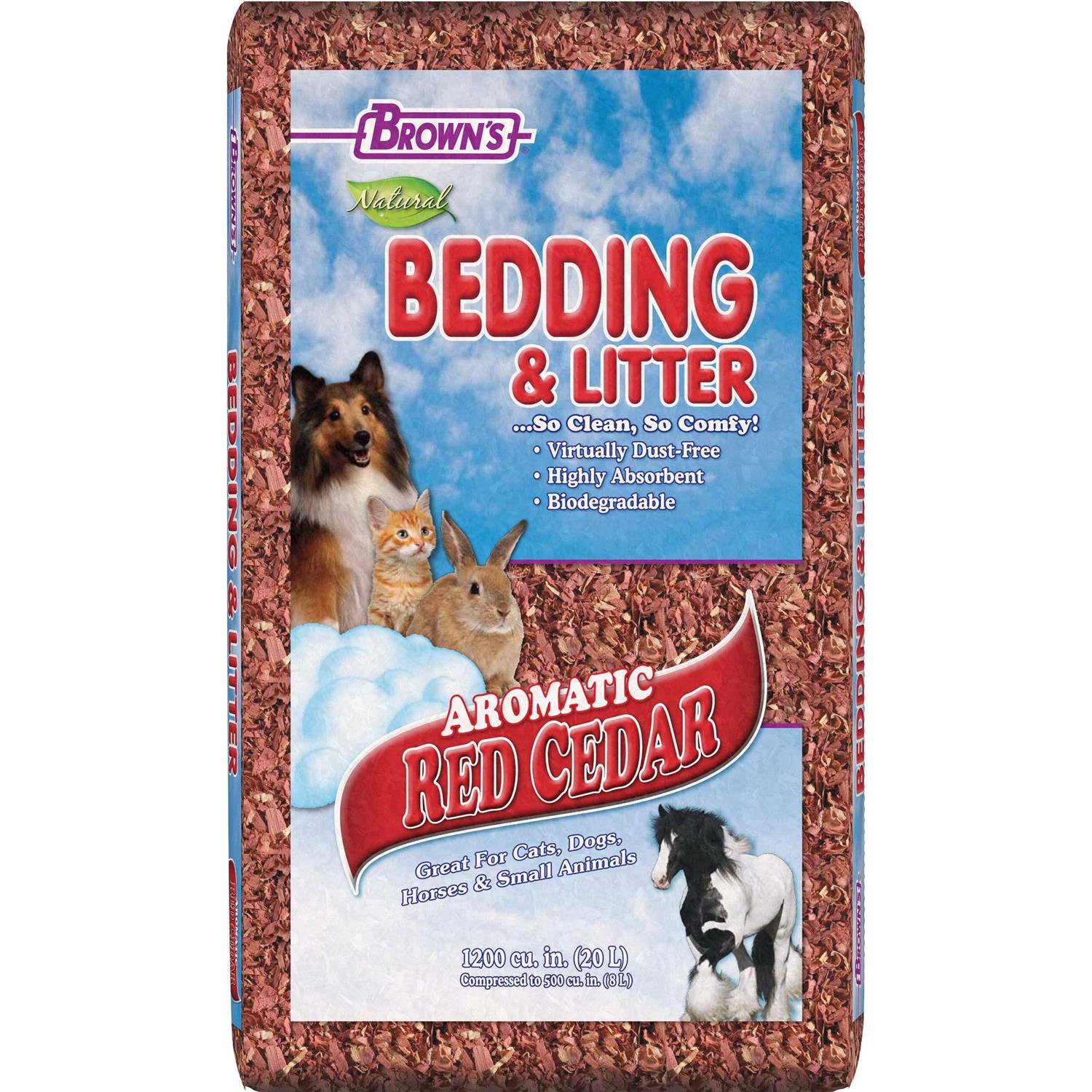 Brown’s Red Cedar Bedding - Healthber