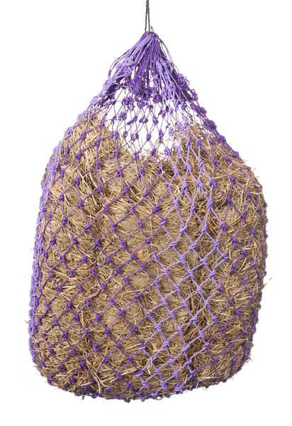 Deluxe Slow-Feed Two-Tone Hay Bag - Healthber