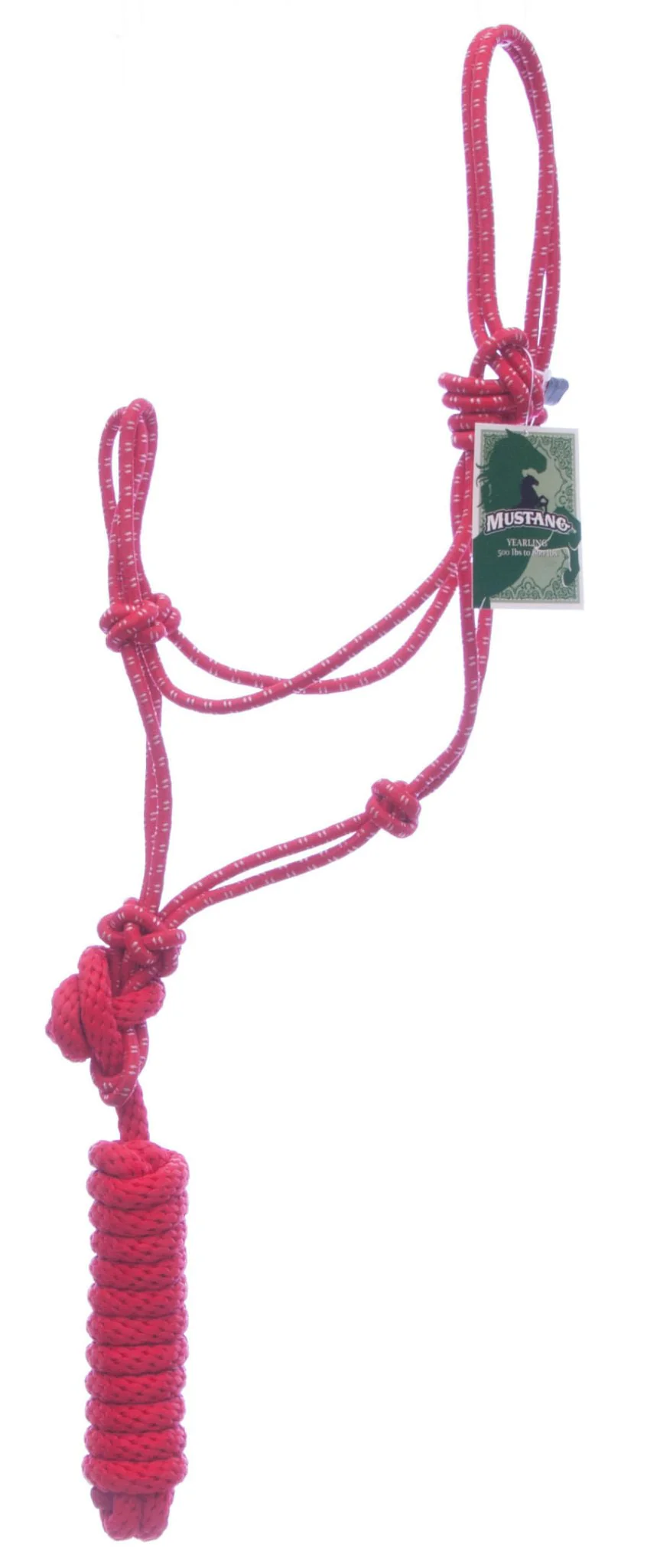 Mustang Yearling Rope Halter and Lead - Healthber