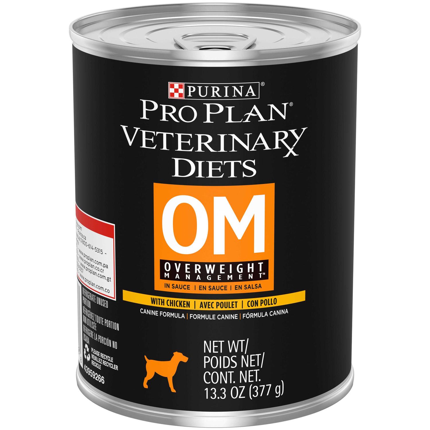 Purina Pro Plan Veterinary Diets OM Overweight Management Formula Canned Dog Food - Healthber
