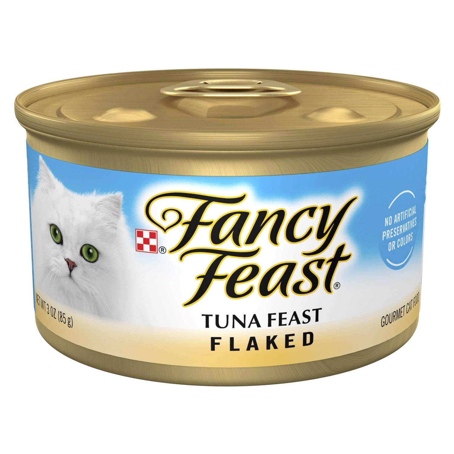 Fancy Feast Cat Food Wet Tuna Flaked - Healthber